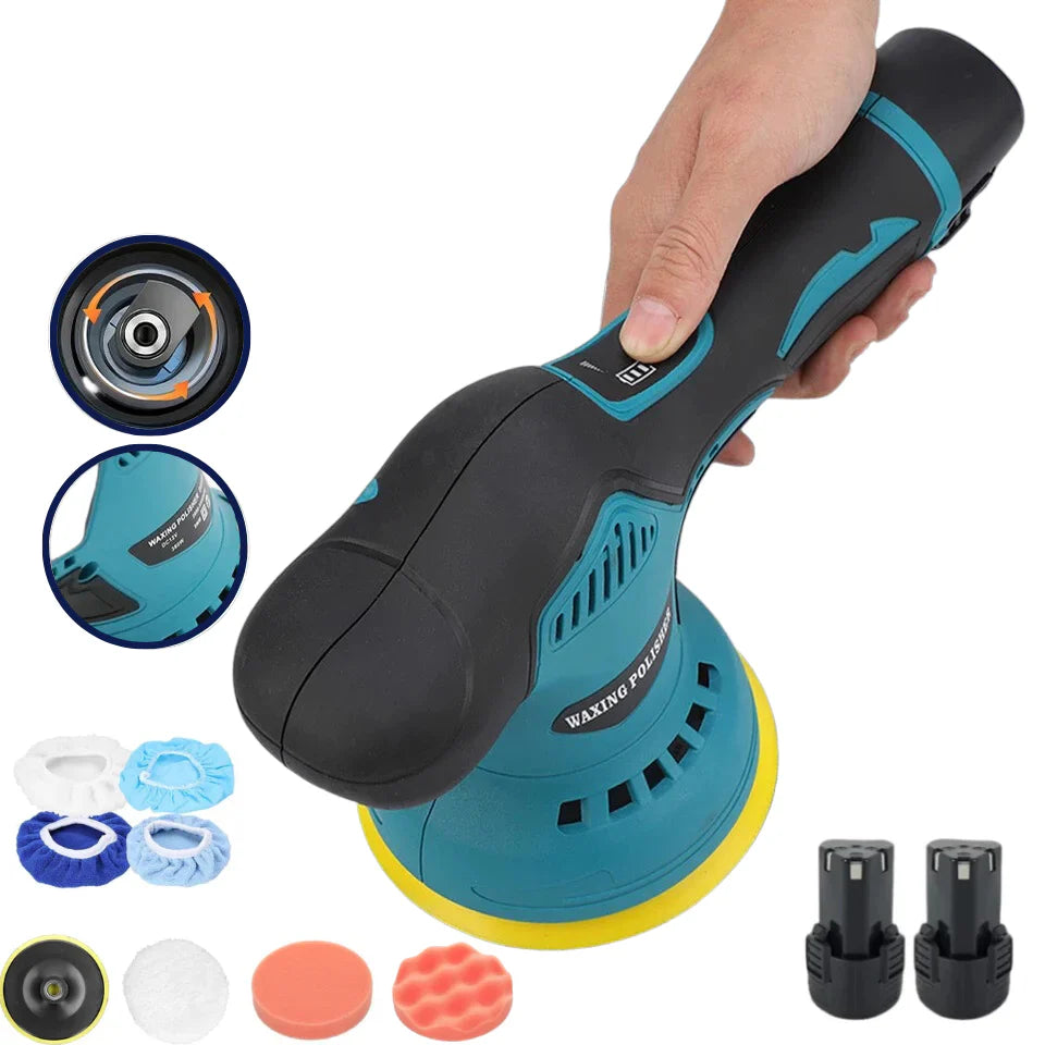 Polisher - lucidatrice multifunzione 2 batterie da 12V